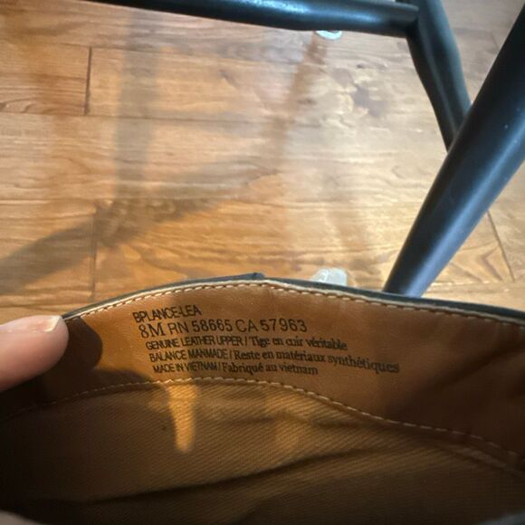 BP black leather booties size 8 - Picture 8 of 12